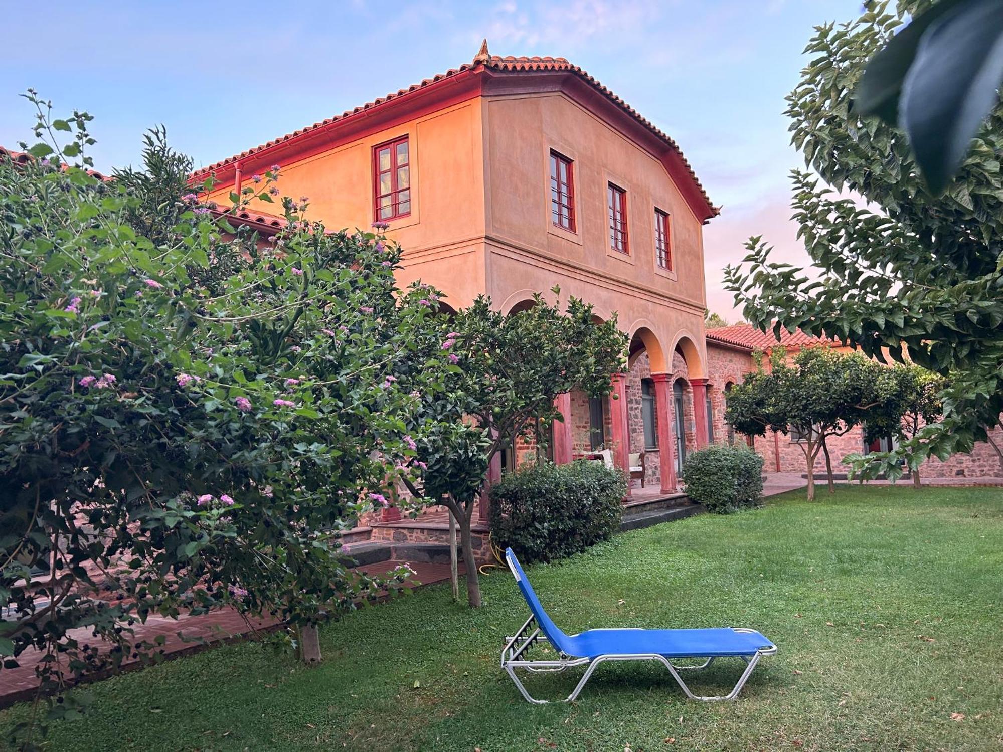 Villa Daphnis & Chloe Pyrgi Thermis Exterior photo